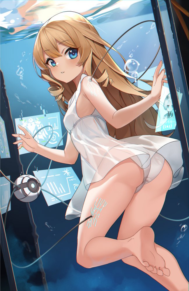 【二次】パンツ・パンチラ・パンモロ画像【エロ】　その１９